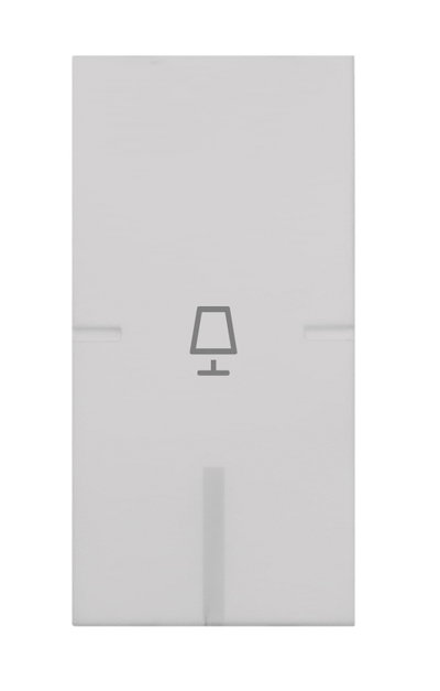 Accessori for Switch/dimmer with Symbol "light" Bianco - Mylos