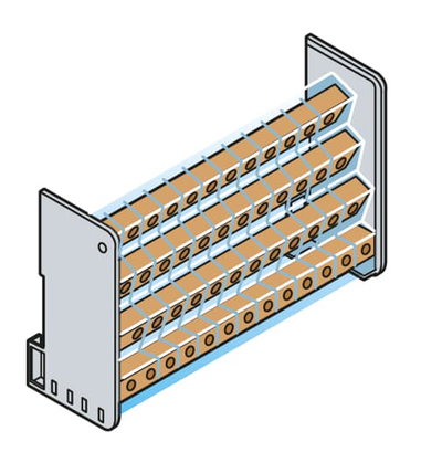 Quadri di distribuzione W 400 mm H 1400 mm D 300 mm