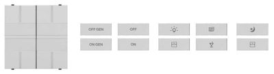 2CSYK1023C MOD. ING. BIN., 2 CAN., 2 INT.