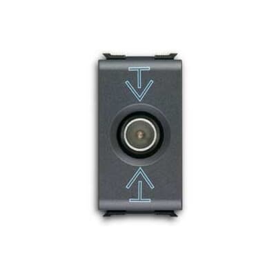 Prese TV End socket Anthracite - Elos