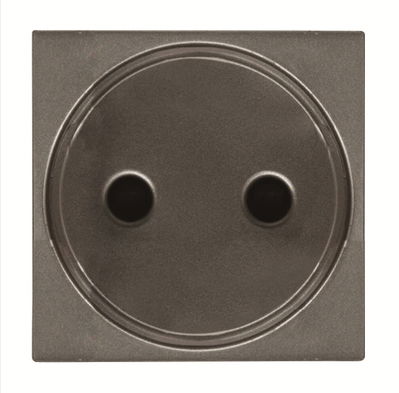 Presa EURO plug Without imprint Antracite - Zenit