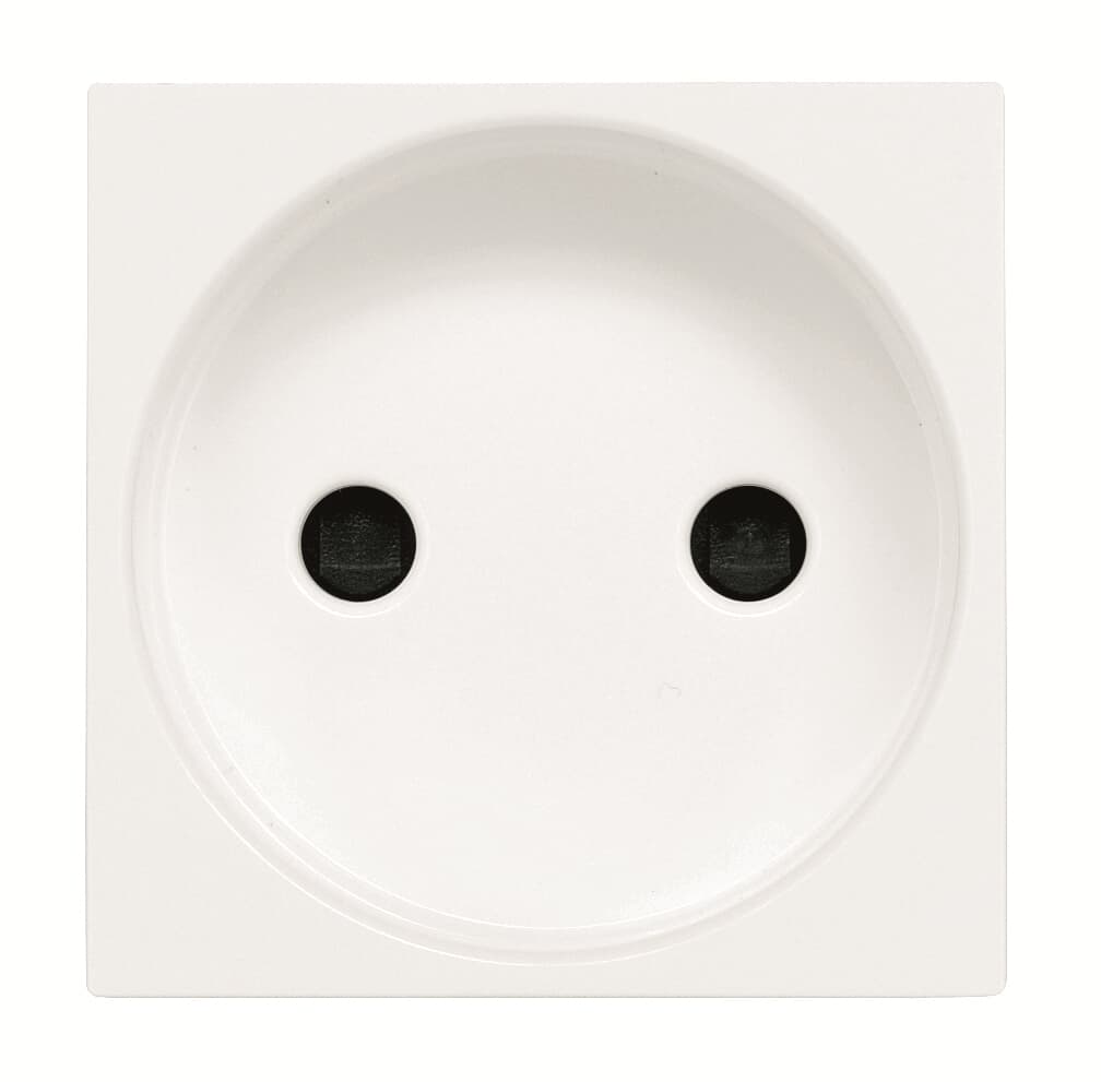 Presa EURO plug Without imprint Bianco - Zenit