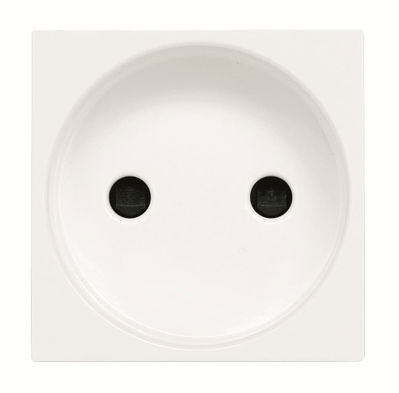 Presa EURO plug Without imprint Bianco - Zenit