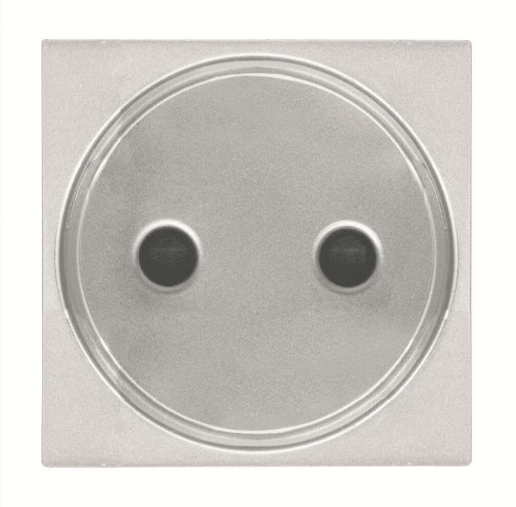 Presa EURO plug Without imprint Argento - Zenit