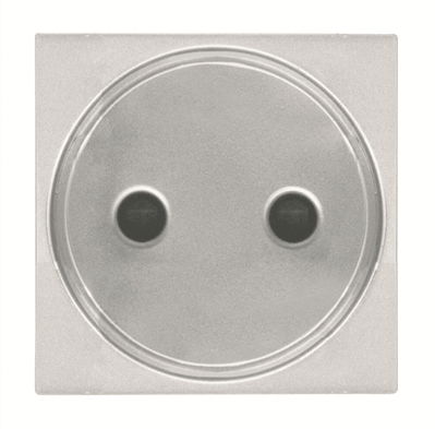 Presa EURO plug Without imprint Argento - Zenit