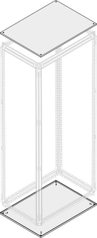 Tetto-Fondo cieco IP30-IP40 L=800mm P=300mm