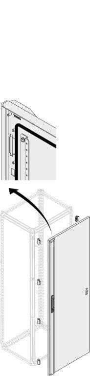 Porta cieca IP65 H=1800mm L=300mm