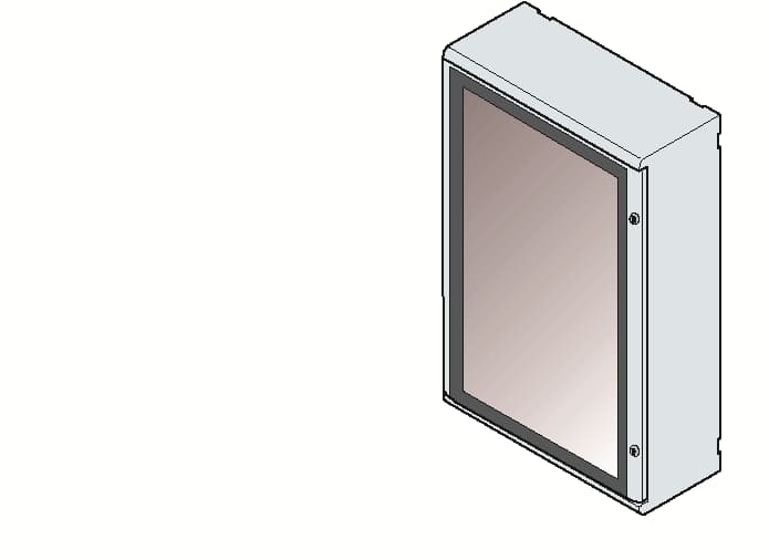 QUADRO IP 66 PORTA TRASP.-TAGLIA 3