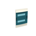 Incasso IP41 muratura  MISTRAL41F accessories, Flush mounting, 24 modules, 2 row(s), IP41,  Door: Single, Transparent, Dimensions: 107.000 mm x 320.000 mm x 435.000 mm