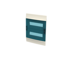 Incasso IP41 muratura  MISTRAL41F accessories, Flush mounting, 24 modules, 2 row(s), IP41,  Door: Single, Transparent, Dimensions: 107.000 mm x 320.000 mm x 435.000 mm