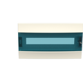 Incasso IP41 muratura  MISTRAL41F accessories, Flush mounting, 18 modules, 1 row(s), IP41,  Door: Single, Transparent, Dimensions: 107.000 mm x 430.000 mm x 250.000 mm