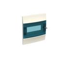 Incasso IP41 muratura  MISTRAL41F accessories, Flush mounting, 8 modules, 1 row(s), IP41,  Door: Single, Transparent, Dimensions: 107.000 mm x 232.000 mm x 250.000 mm