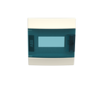 Incasso IP41 muratura  MISTRAL41F accessories, Flush mounting, 6 modules, 1 row(s), IP41,  Door: Single, Transparent, Dimensions: 104.000 mm x 192.000 mm x 202.000 mm