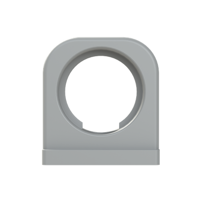 CONDUIT 1PC SUPPORT PA6 NW23 GRY