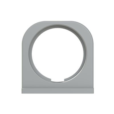 CONDUIT 1PC SUPPORT PA6 NW48 GRY