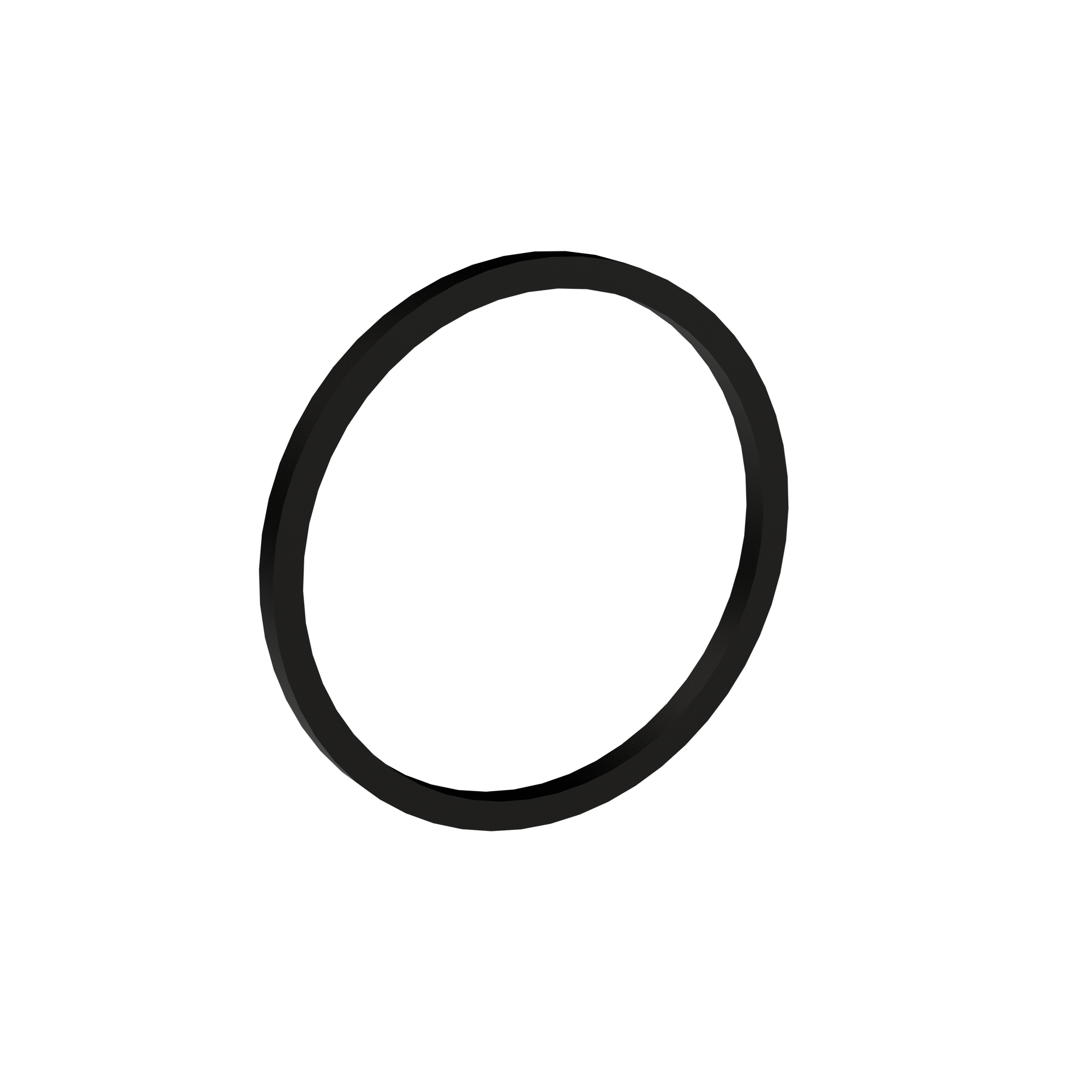 TPE THREAD SEAL WASHER M25 BLACK