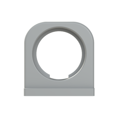 CONDUIT 1PC SUPPORT PA6 NW29 GRY