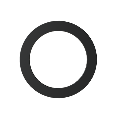 TPE THREAD SEAL WASHER PG11 BLACK