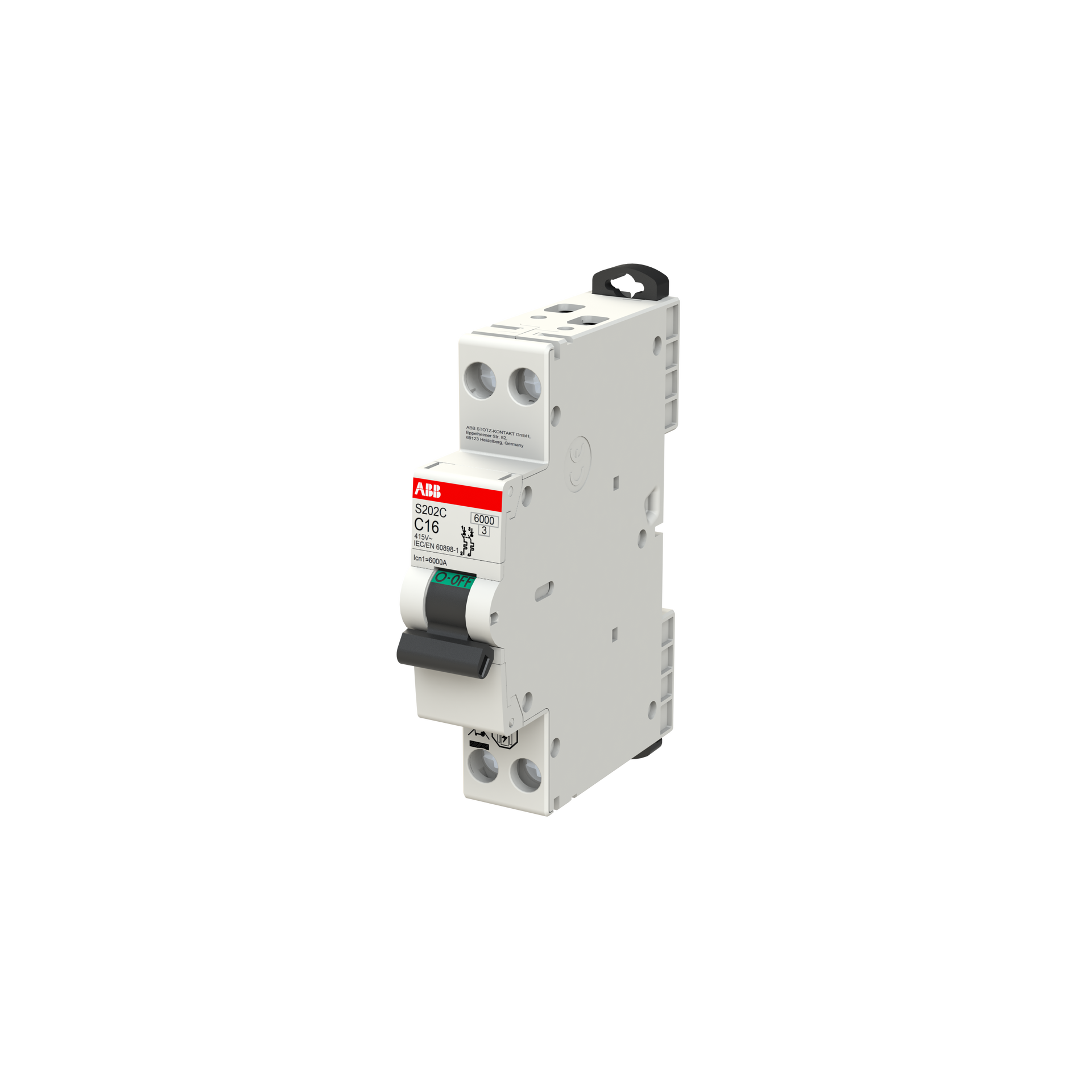 Miniature circuit breaker - S200CL - 2P - 6 A - C - (230 V) 4.5 kA – Immagine 3 di 3