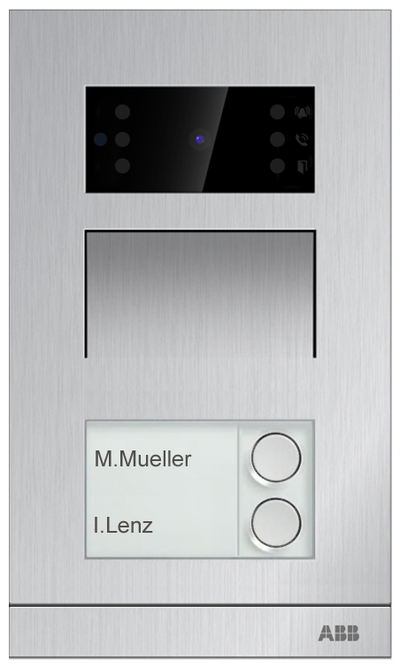IP Mini Video Outdoor Station FM, 2 button(s)