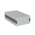 Closed cover, 150 mm x 296 mm x 230 mm, IP2XC