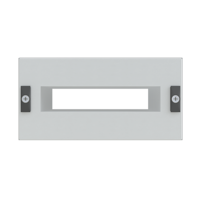 Slotted cover, Rows: 1, 150 mm x 296 mm x 230 mm, IP2XC