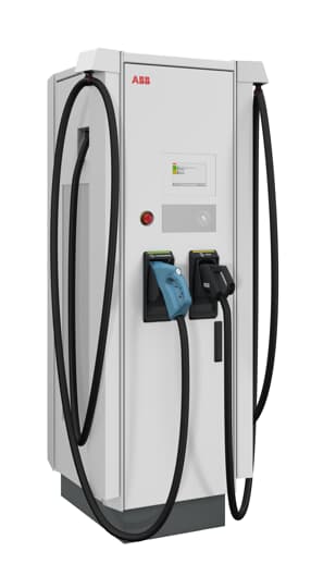 Terra CE 124 CJ 4N4-7M-H-0 Terra 120 kW charger, CCS 2 + CHAdeMO, 3.9 m cables 400 A, HC, CE