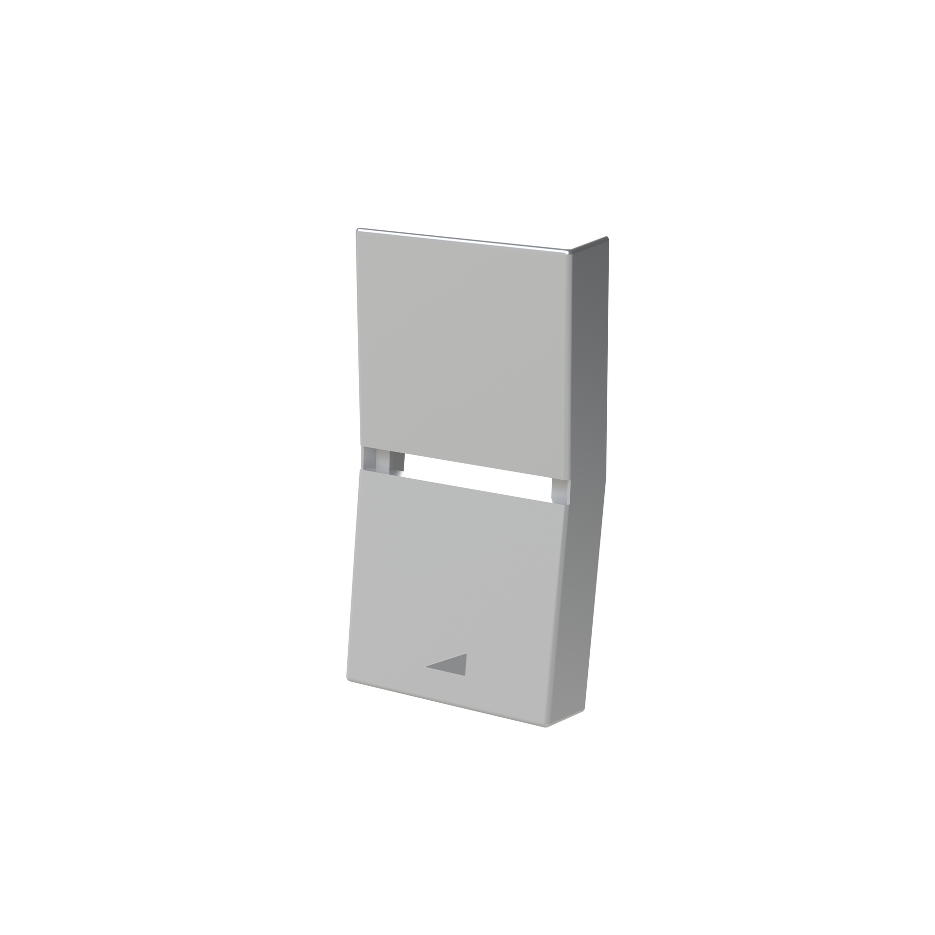 Tasto Dimmer symbol for Dimmer, One-part rocker Argento - Zenit – Immagine 3 di 3
