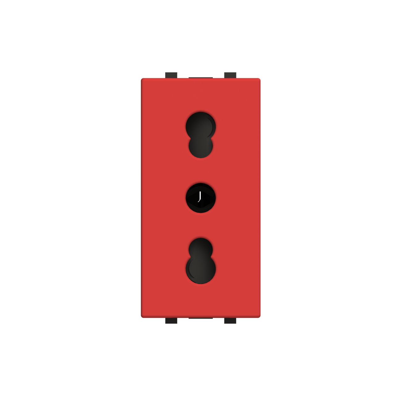Presa bivalente P17/11 Without imprint Rosso - Zenit – Immagine 2 di 3