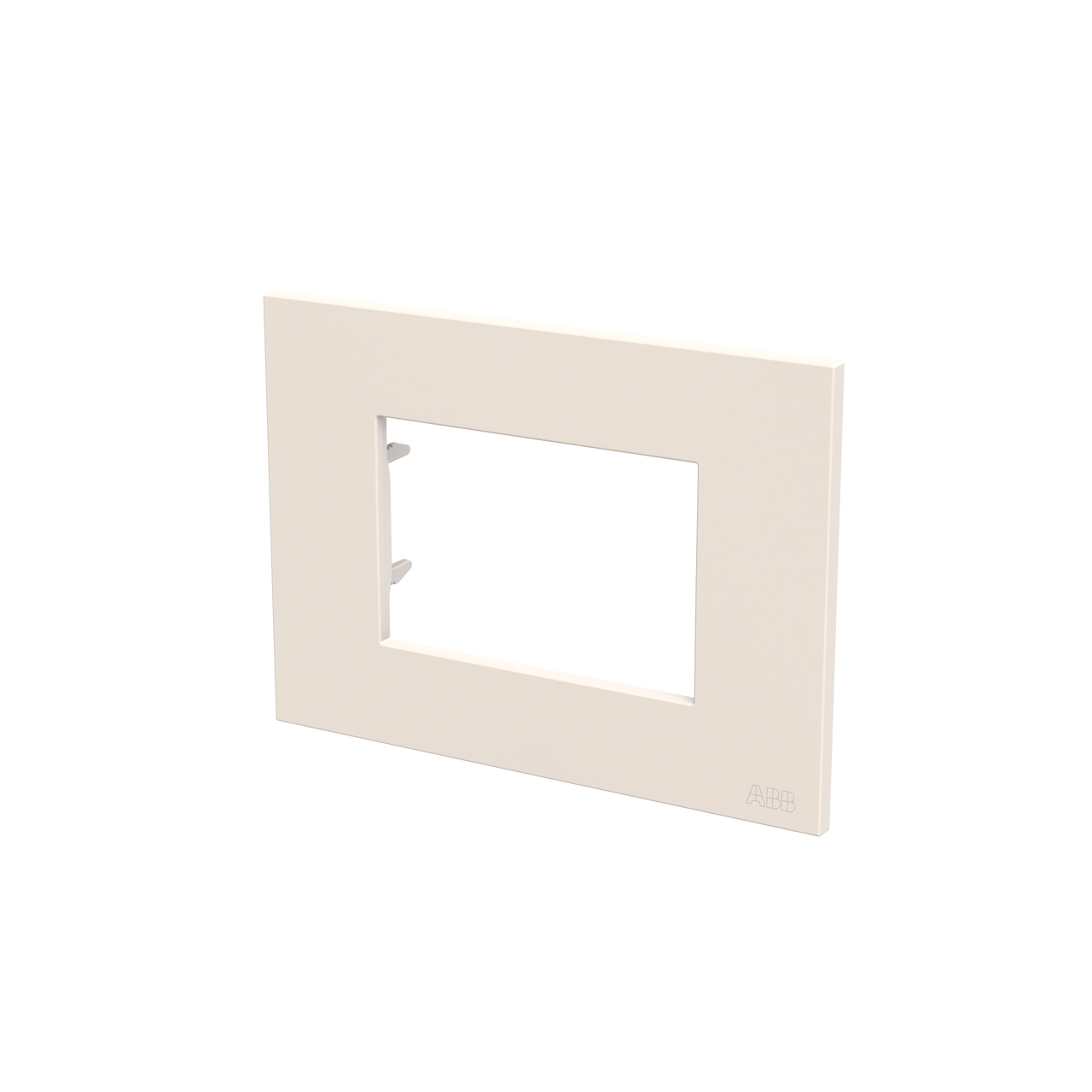 Placca 3 moduli 1-gang Bianco - Zenit – Immagine 3 di 3