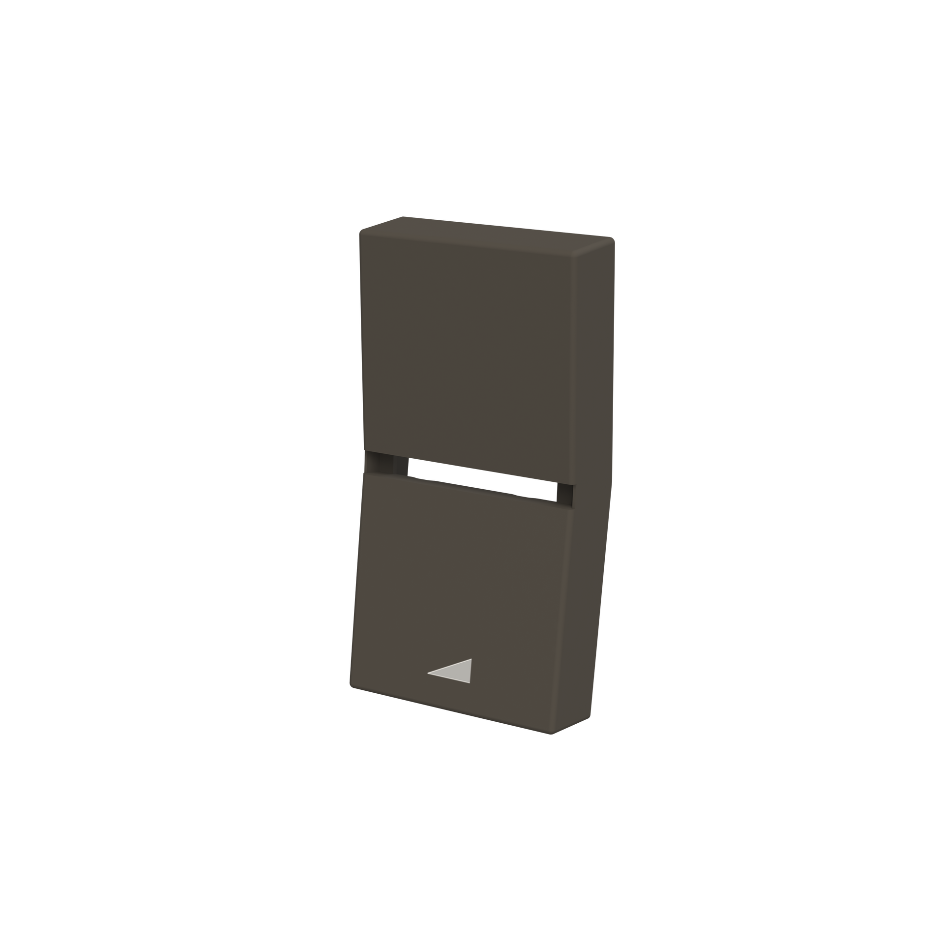 Tasto Dimmer symbol for Dimmer, One-part rocker Antracite - Zenit