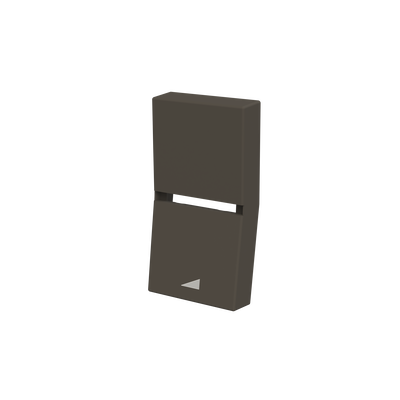 Tasto Dimmer symbol for Dimmer, One-part rocker Antracite - Zenit
