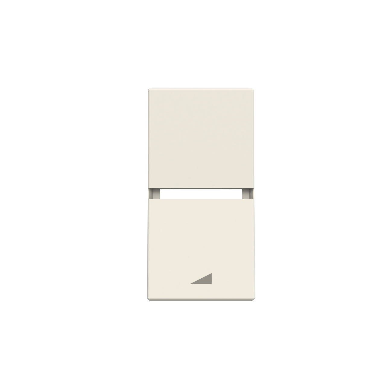 Tasto Dimmer symbol for Dimmer, One-part rocker Bianco - Zenit