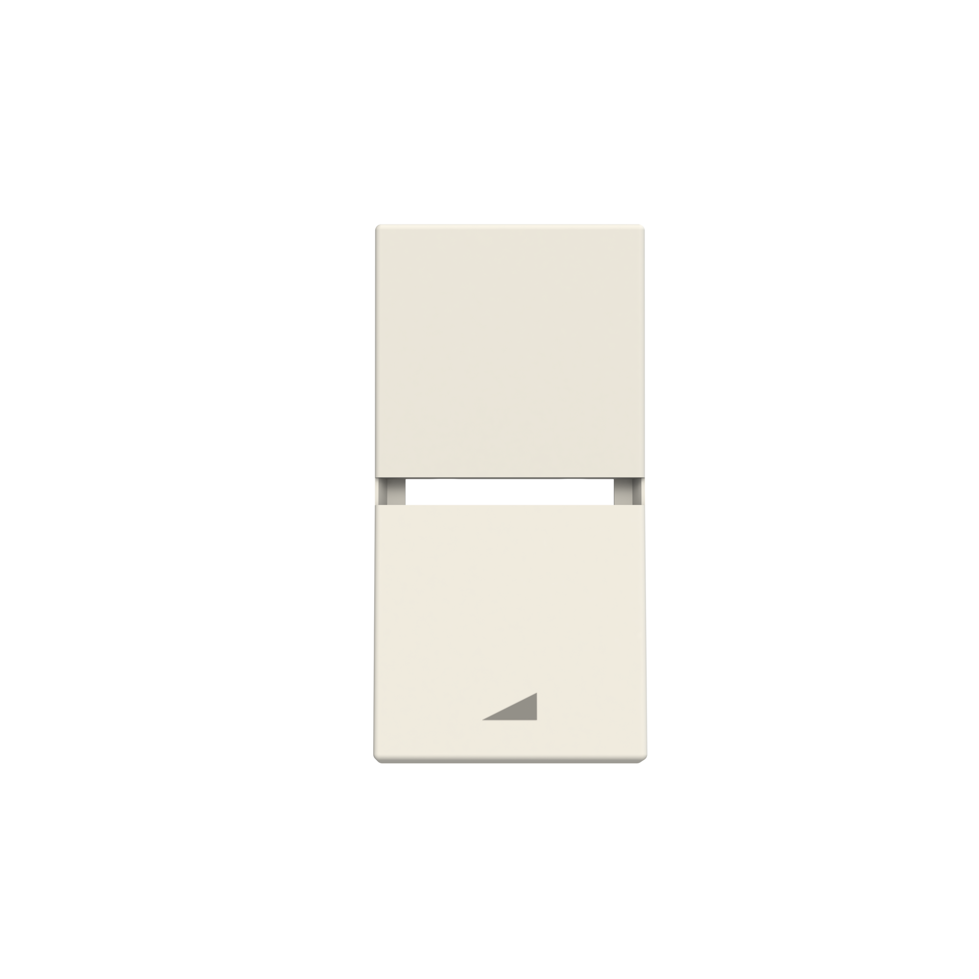 Tasto Dimmer symbol for Dimmer, One-part rocker Bianco - Zenit