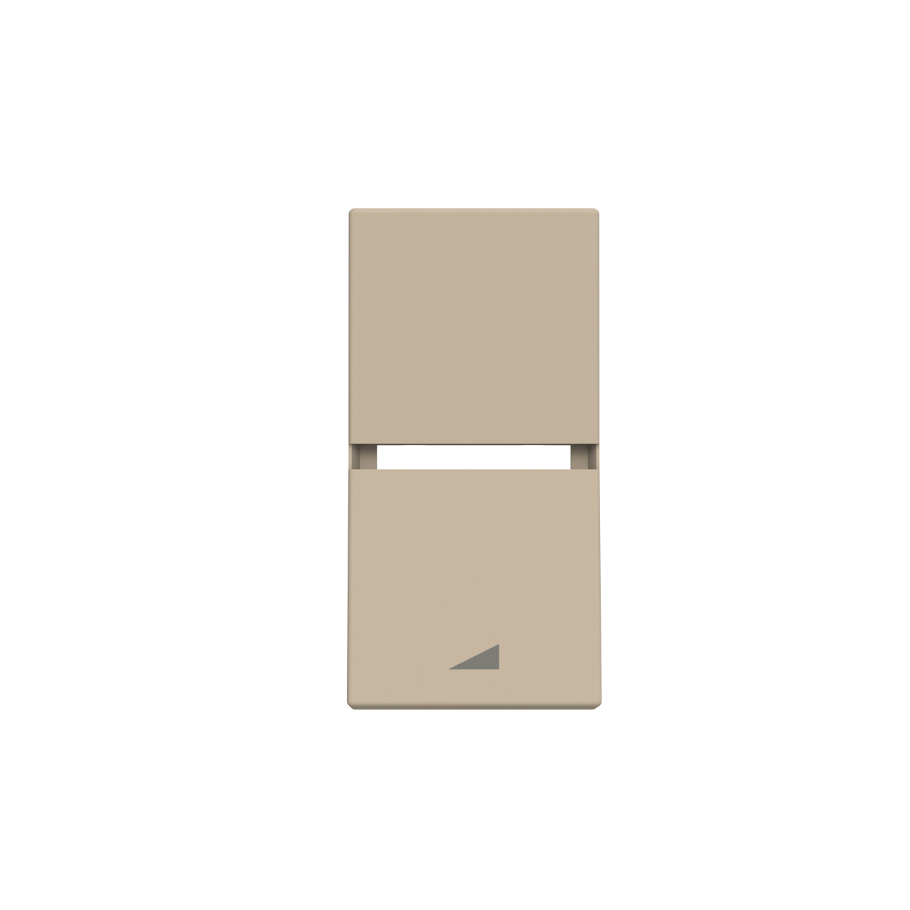 Tasto Dimmer symbol for Dimmer, One-part rocker Champagne - Zenit