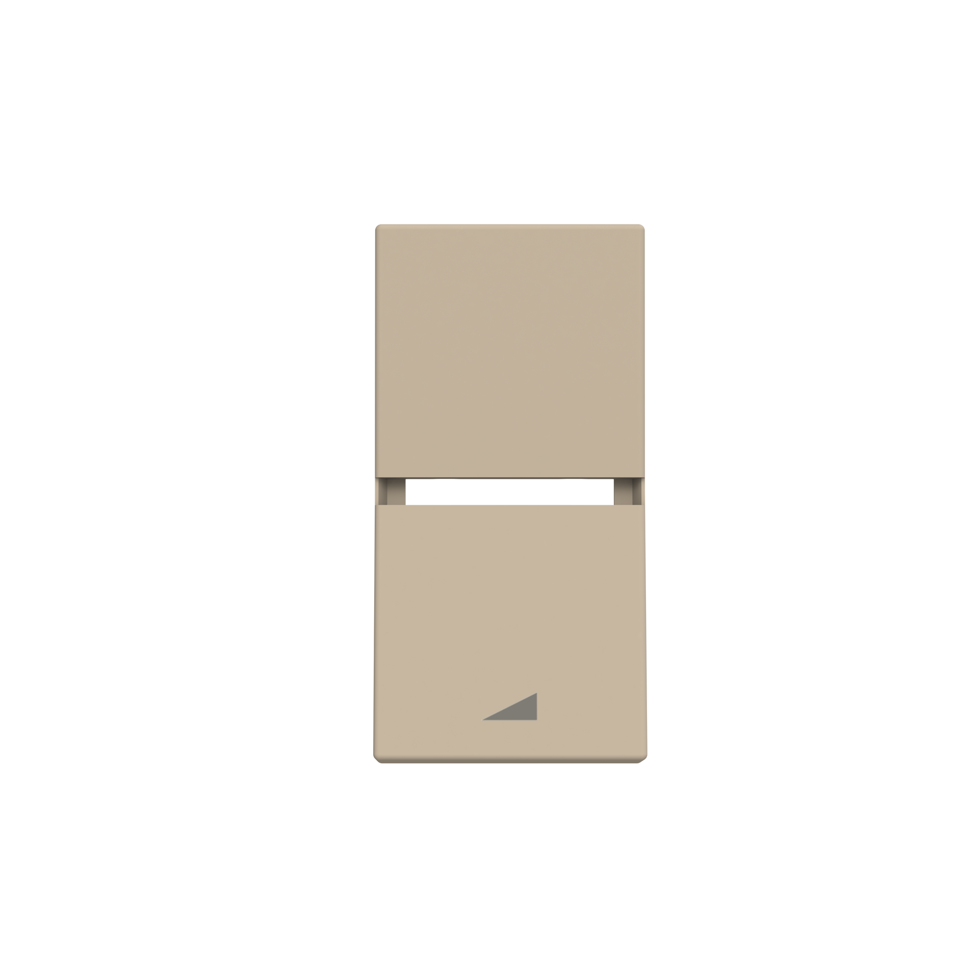 Tasto Dimmer symbol for Dimmer, One-part rocker Champagne - Zenit