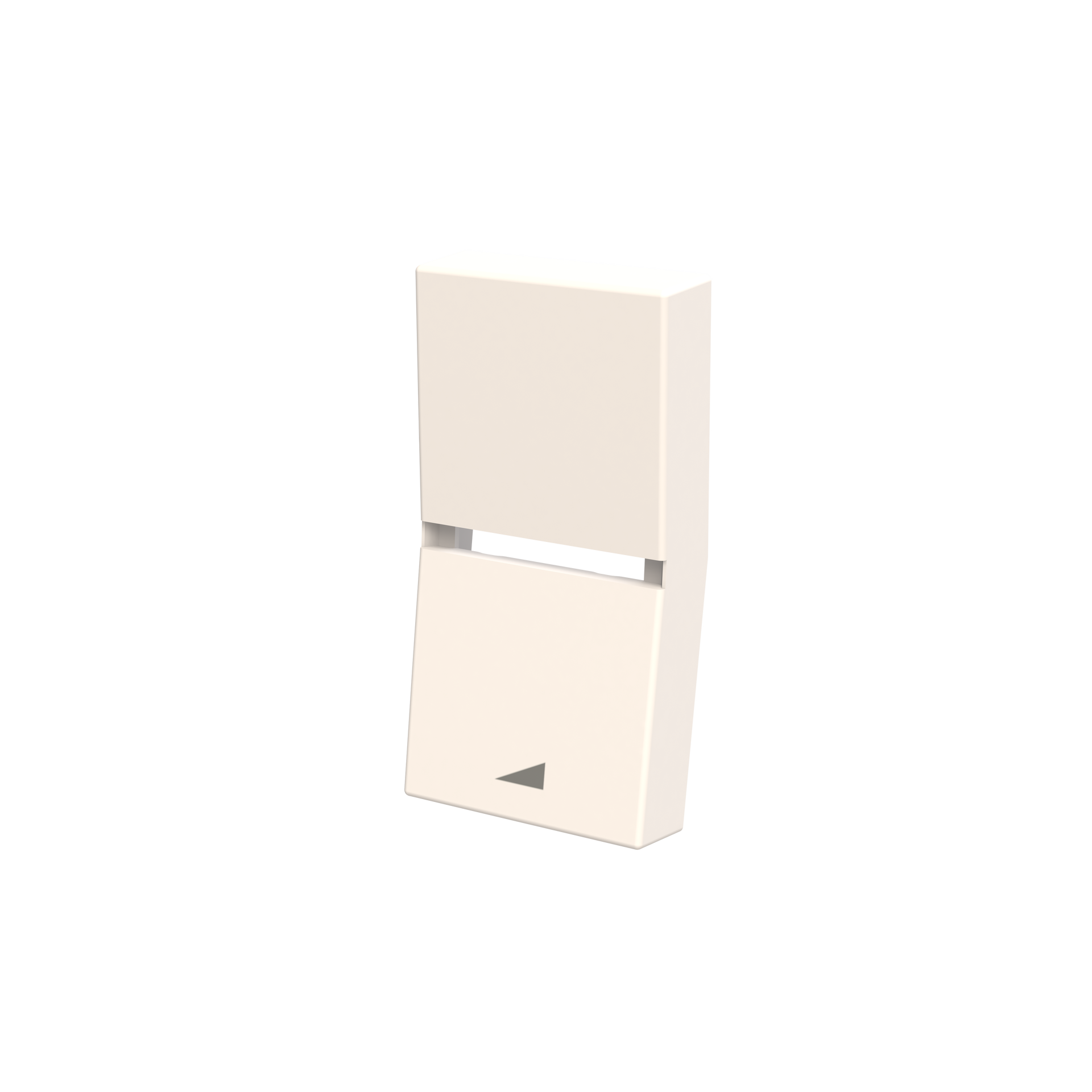 Tasto Dimmer symbol for Dimmer, One-part rocker Bianco - Zenit – Immagine 3 di 3