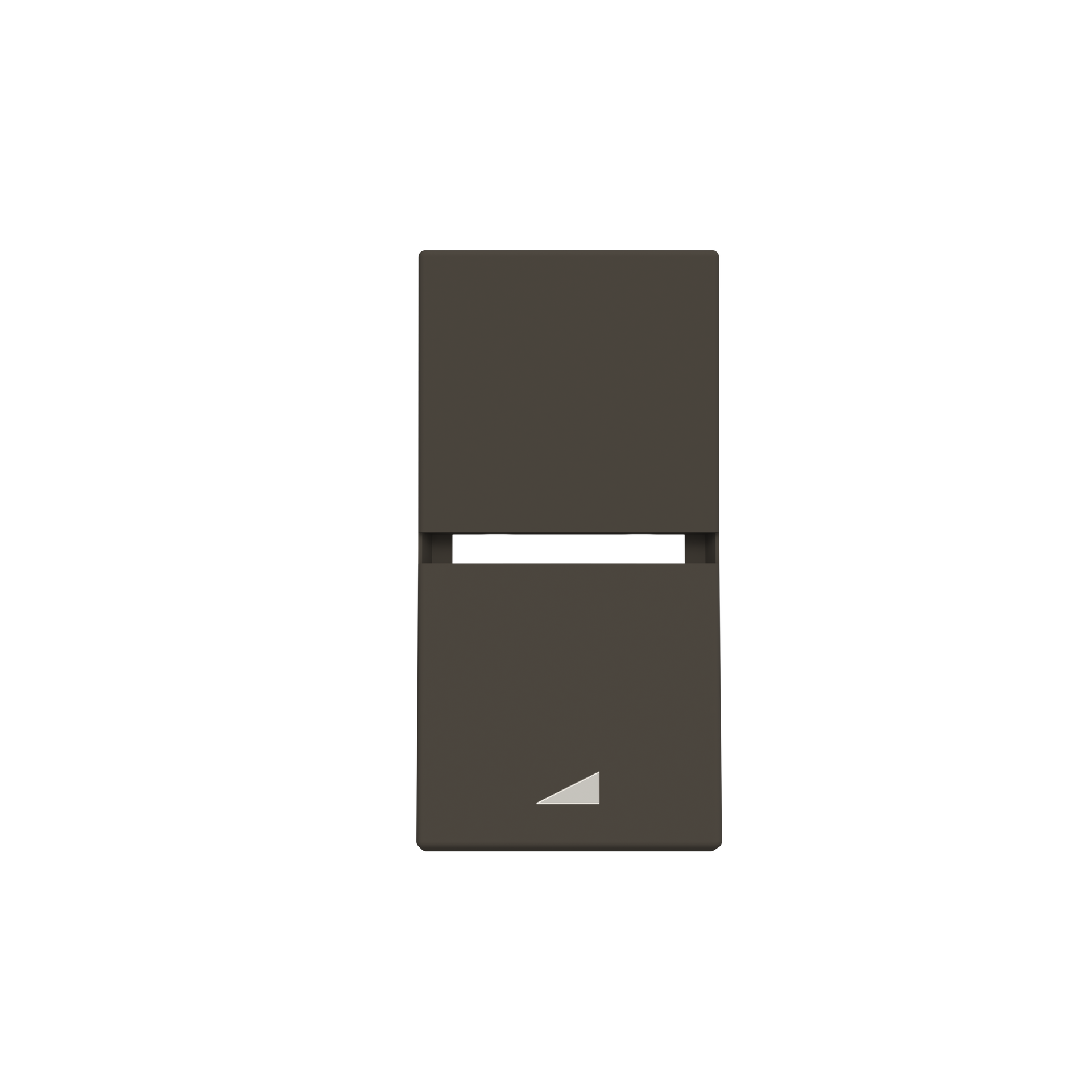 Tasto Dimmer symbol for Dimmer, One-part rocker Antracite - Zenit – Immagine 3 di 3