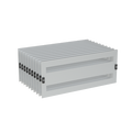 Slotted cover, Rows: 2, 300 mm x 728 mm x 230 mm, IP2XC