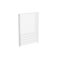 Internal form of segregation form 2b, 600 mm x 600 mm x 230 mm