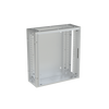 Cabinet, Rows: 4, 649 mm x 612 mm x 250 mm, Grounded (Class I), IP55