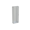 Cabinet, Rows: 10, 1649 mm x 612 mm x 250 mm, Grounded (Class I), IP55