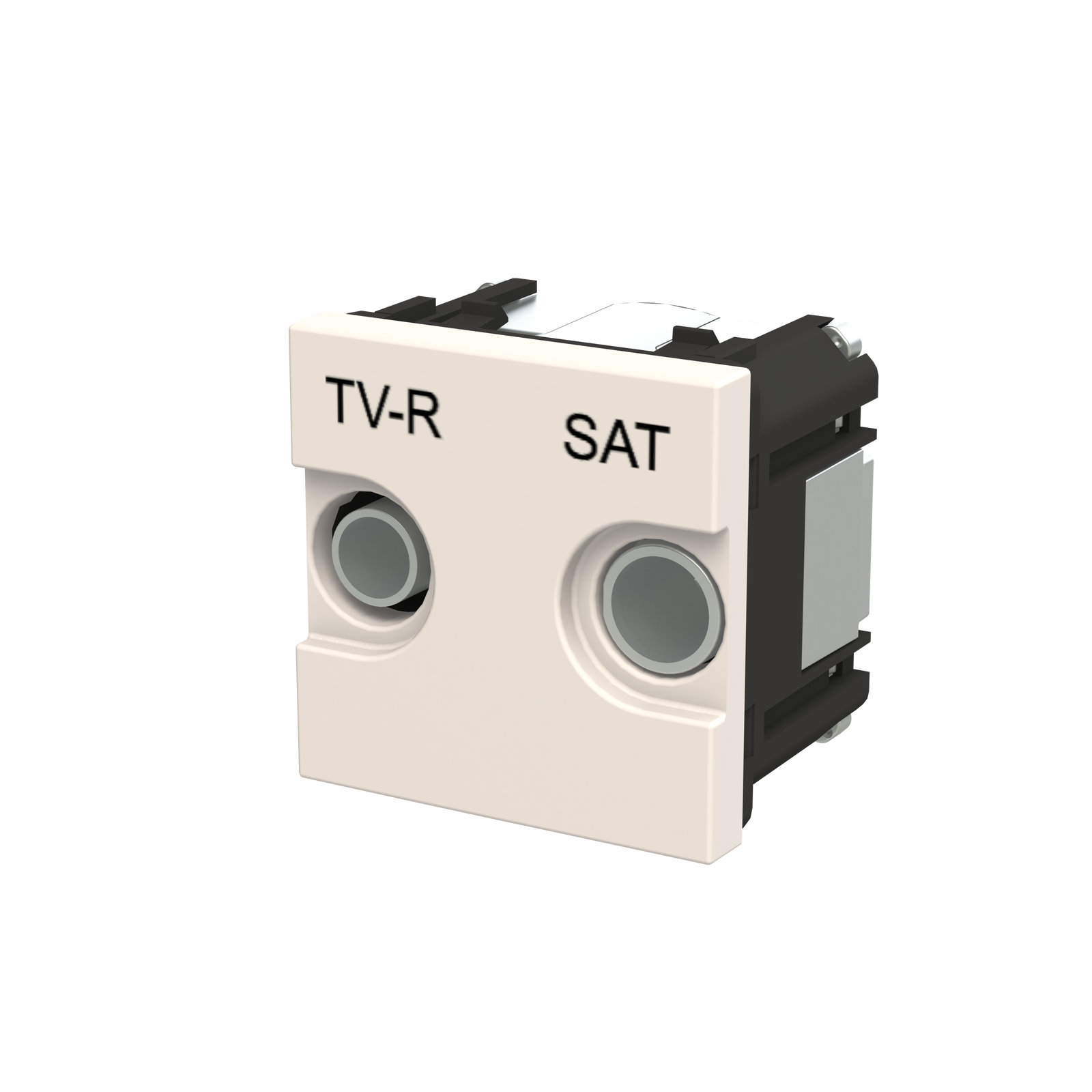 Presa TV Sat 2 gang Bianco - Zenit – Immagine 3 di 3