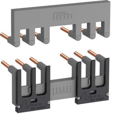 BER38-4K Kit di collegamento per contattori-invertitori push-in