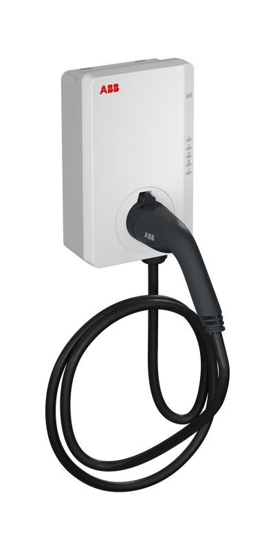 Terra AC wallbox 22 kW con cavo con connettore di tipo 2 , RFID e 4G