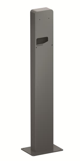 TAC pedestal single-wallbox Free-standing metal pedestal for 1 Terra AC charger – Immagine 2 di 2