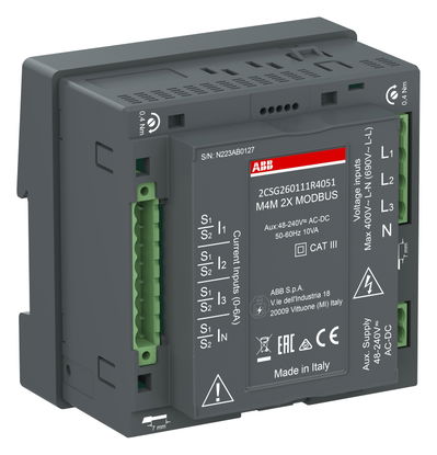 M4M 2X ETHERNET PQ2+RTS Network analyzer