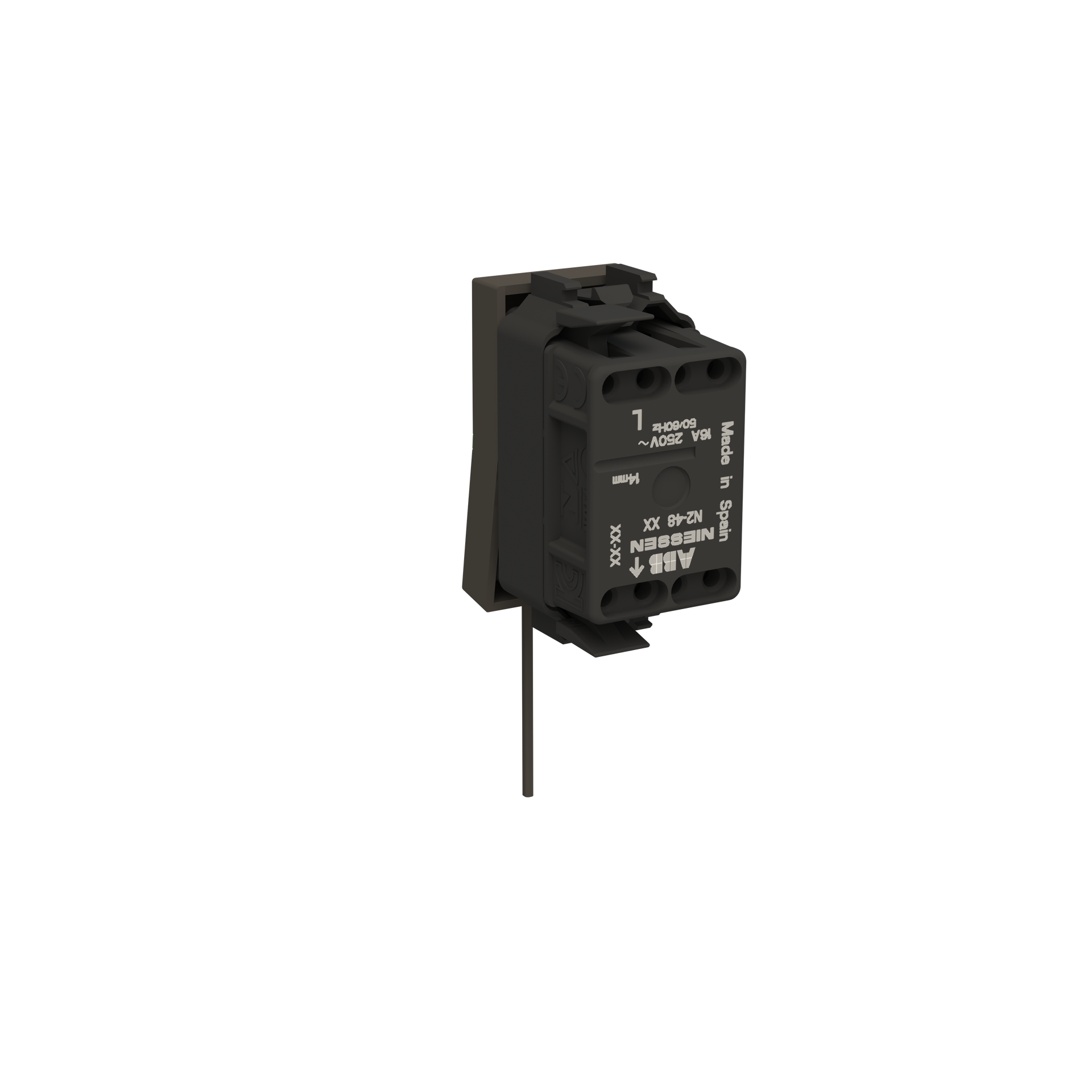 Pulsante a tirante Cord switch Antracite B - Zenit