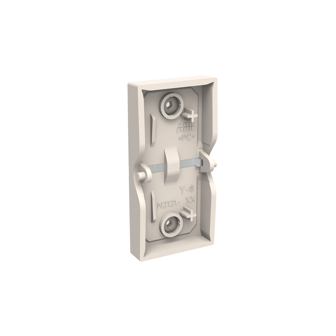 Tasto Symbol "light" for Dimmer Two-part rocker Bianco - Zenit – Immagine 2 di 3