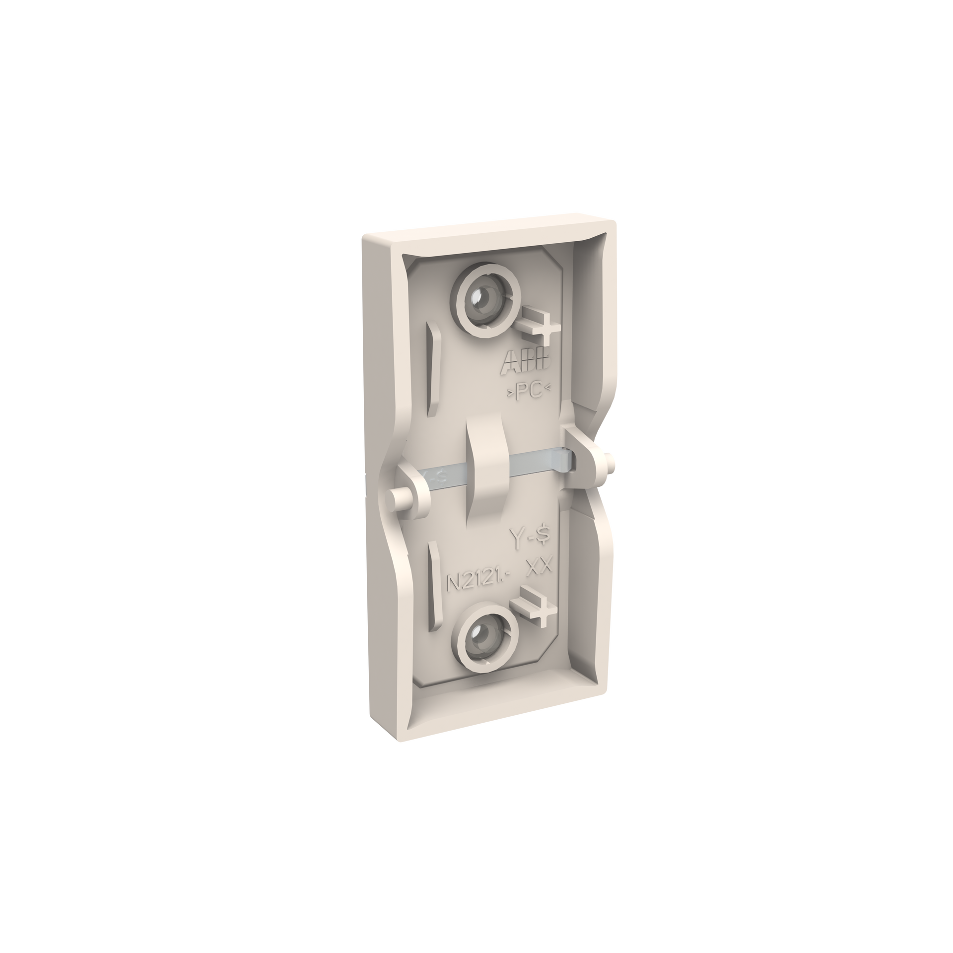 Tasto Symbol "light" for Dimmer Two-part rocker Bianco - Zenit – Immagine 2 di 3